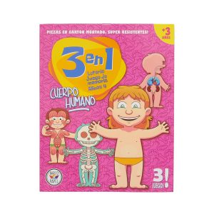 CUERPO HUMANO (LOTERIA + JUEGO DE MEMORIA + 4ENLINEA)