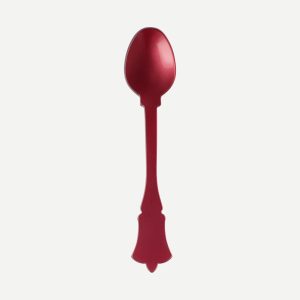 Cucharilla postre roja