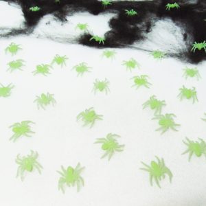 Arañas fluorescentes (50und)