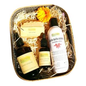 Cesta cosmética natural bebé